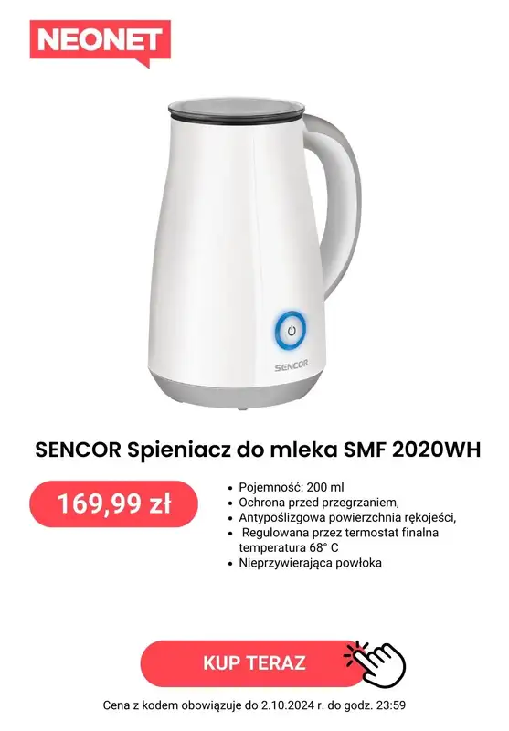 NEONET - gazetka promocyjna Zniżkobranie! -50 zł za każde wydane 500 zł od czwartku 26.09 do środy 02.10 - strona 2