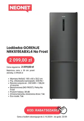 NEONET - gazetka promocyjna Zniżkobranie! -50 zł za każde wydane 500 zł od czwartku 26.09 do środy 02.10 - strona 7