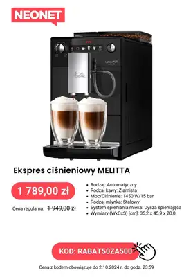 NEONET - gazetka promocyjna Zniżkobranie! -50 zł za każde wydane 500 zł od czwartku 26.09 do środy 02.10 - strona 4