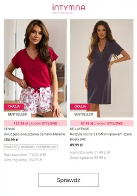 2024 STYLOWE ZAKUPY - gazetka promocyjna Intymna | Bielizna do -70% od piątku 27.09 do środy 02.10 - strona 4