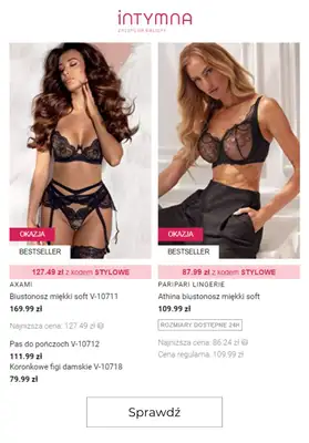 2024 STYLOWE ZAKUPY - gazetka promocyjna Intymna | Bielizna do -70% od piątku 27.09 do środy 02.10 - strona 3