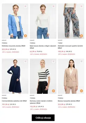 2024 STYLOWE ZAKUPY - gazetka promocyjna Orsay | Extra -20% na wszystko od piątku 27.09 do środy 02.10 - strona 2