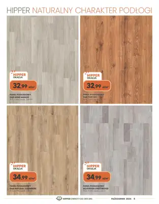 HIPPER.pl - gazetka promocyjna Gazetka od czwartku 03.10 do soboty 19.10 - strona 5 HIPPER.pl - gazetka promocyjna Gazetka od czwartku 03.10 do soboty 19.10 - strona 5