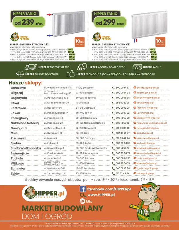 HIPPER.pl - gazetka promocyjna Gazetka od czwartku 03.10 do soboty 19.10 - strona 8