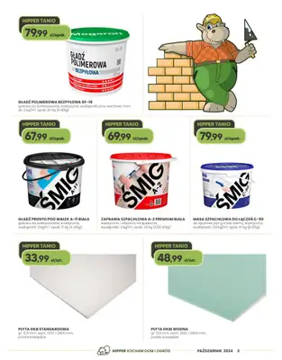 HIPPER.pl - gazetka promocyjna Gazetka od czwartku 03.10 do soboty 19.10 - strona 3 HIPPER.pl - gazetka promocyjna Gazetka od czwartku 03.10 do soboty 19.10 - strona 3