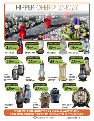 HIPPER.pl - gazetka promocyjna Gazetka od czwartku 03.10 do soboty 19.10 - strona 7 HIPPER.pl - gazetka promocyjna Gazetka od czwartku 03.10 do soboty 19.10 - strona 7