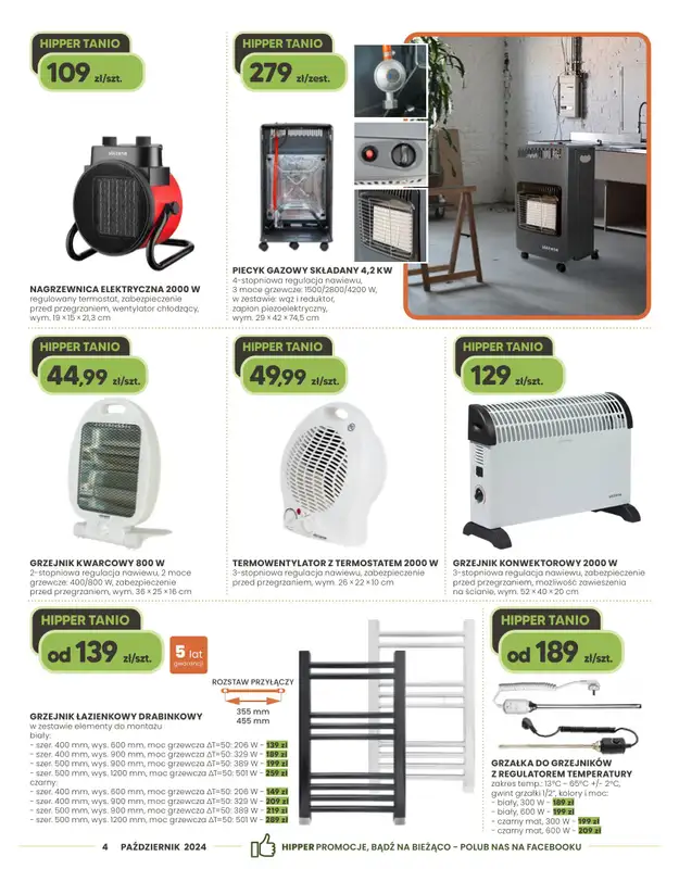 HIPPER.pl - gazetka promocyjna Gazetka od czwartku 03.10 do soboty 19.10 - strona 4