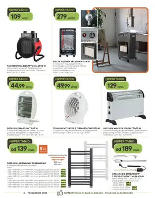 HIPPER.pl - gazetka promocyjna Gazetka od czwartku 03.10 do soboty 19.10 - strona 4 HIPPER.pl - gazetka promocyjna Gazetka od czwartku 03.10 do soboty 19.10 - strona 4