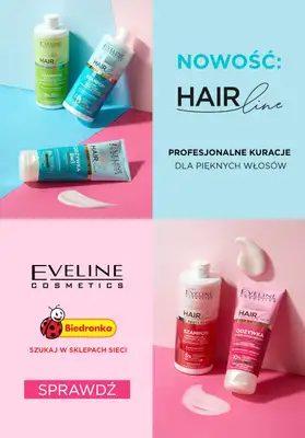 Eveline Cosmetics - gazetka promocyjna Eveline Cosmetics w Biedronce od wtorku 01.10 do czwartku 07.11 Eveline Cosmetics - gazetka promocyjna Eveline Cosmetics w Biedronce od wtorku 01.10 do czwartku 07.11