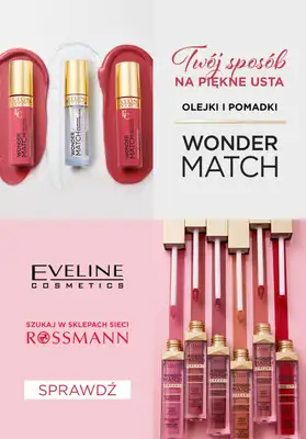 Eveline Cosmetics - gazetka promocyjna Eveline Cosmetics w Rossmannie od wtorku 01.10 do czwartku 07.11 Eveline Cosmetics - gazetka promocyjna Eveline Cosmetics w Rossmannie od wtorku 01.10 do czwartku 07.11