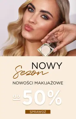 Eveline Cosmetics - gazetka promocyjna Nowy sezon – nowe okazje! Do -50% na eveline.pl od wtorku 01.10 do środy 09.10 Eveline Cosmetics - gazetka promocyjna Nowy sezon – nowe okazje! Do -50% na eveline.pl od wtorku 01.10 do środy 09.10