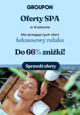 Groupon - gazetka promocyjna Sprawdź najlepsze oferty w Krakowie! od wtorku 01.10 do wtorku 29.10 - strona 4 Groupon - gazetka promocyjna Sprawdź najlepsze oferty w Krakowie! od wtorku 01.10 do wtorku 29.10 - strona 4