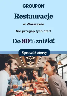 Groupon - gazetka promocyjna Sprawdź najlepsze oferty w Warszawie! od wtorku 01.10 do środy 30.10 - strona 2 Groupon - gazetka promocyjna Sprawdź najlepsze oferty w Warszawie! od wtorku 01.10 do środy 30.10 - strona 2