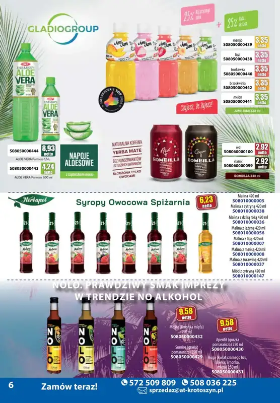 A-T - gazetka promocyjna Gazetka od środy 02.10 do poniedziałku 14.10 - strona 6