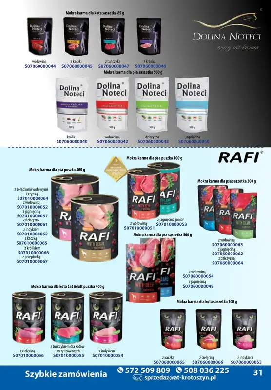 A-T - gazetka promocyjna Gazetka od środy 02.10 do poniedziałku 14.10 - strona 31