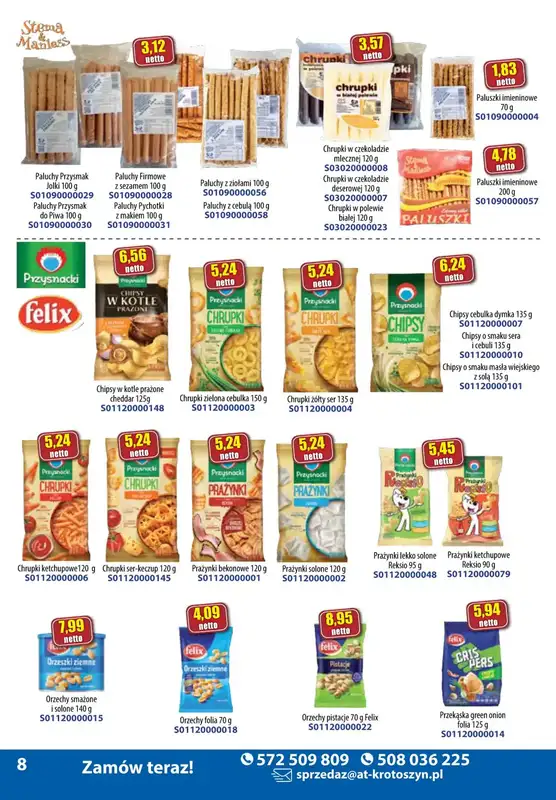 A-T - gazetka promocyjna Gazetka od środy 02.10 do poniedziałku 14.10 - strona 8