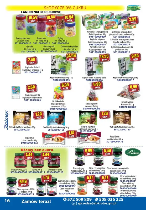 A-T - gazetka promocyjna Gazetka od środy 02.10 do poniedziałku 14.10 - strona 16