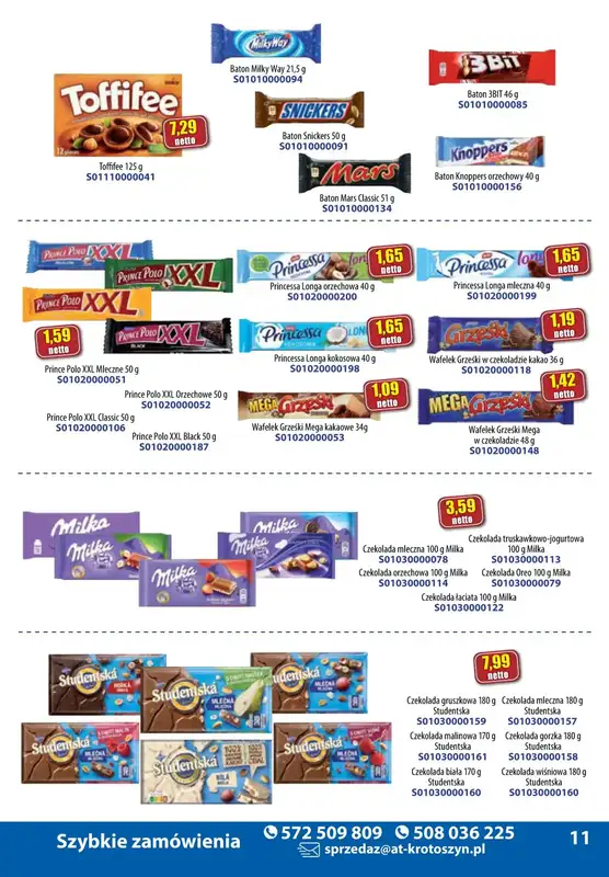 A-T - gazetka promocyjna Gazetka od środy 02.10 do poniedziałku 14.10 - strona 11