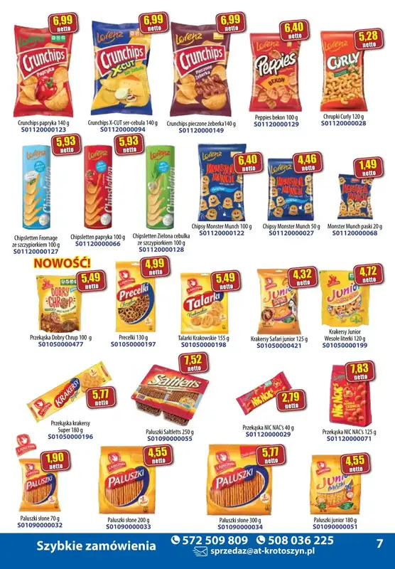 A-T - gazetka promocyjna Gazetka od środy 02.10 do poniedziałku 14.10 - strona 7