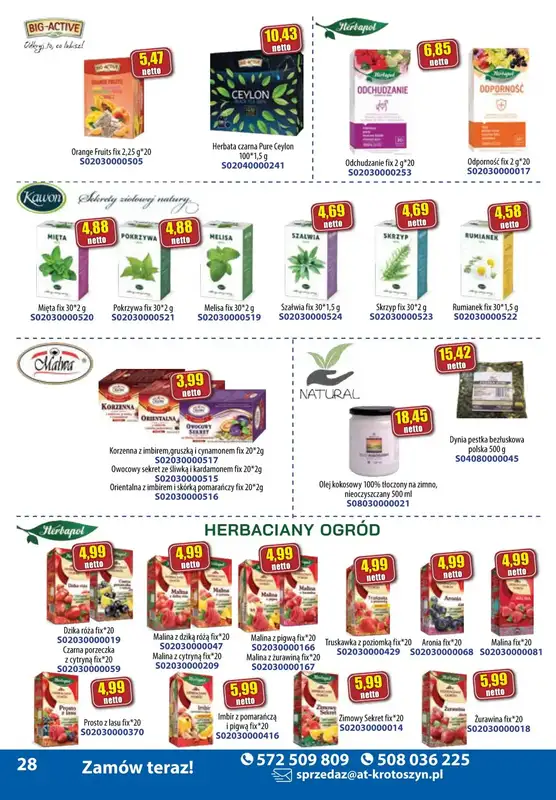 A-T - gazetka promocyjna Gazetka od środy 02.10 do poniedziałku 14.10 - strona 28