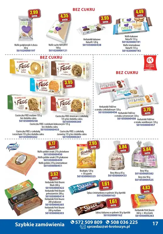 A-T - gazetka promocyjna Gazetka od środy 02.10 do poniedziałku 14.10 - strona 17