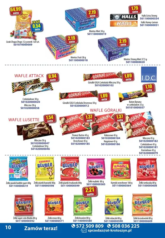 A-T - gazetka promocyjna Gazetka od środy 02.10 do poniedziałku 14.10 - strona 10