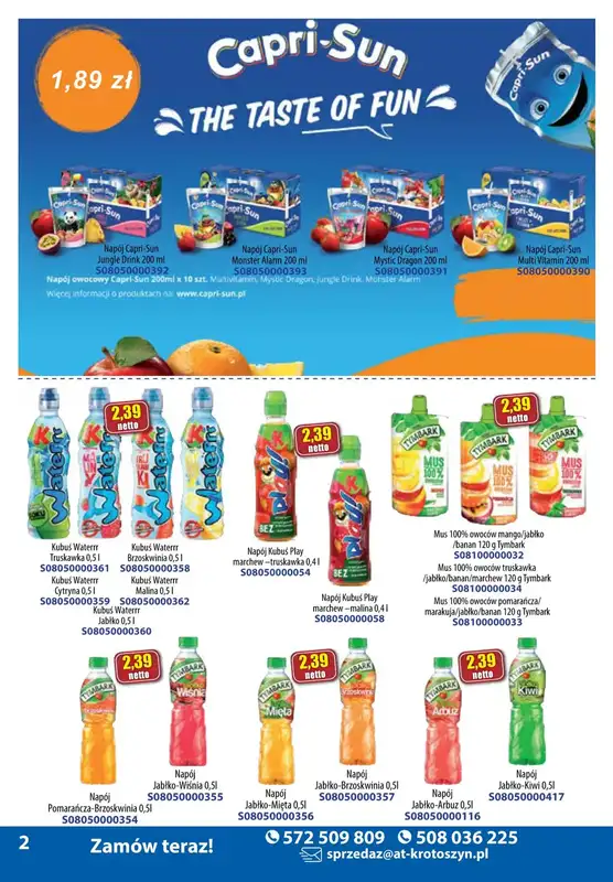 A-T - gazetka promocyjna Gazetka od środy 02.10 do poniedziałku 14.10 - strona 2