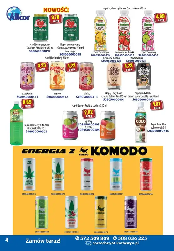 A-T - gazetka promocyjna Gazetka od środy 02.10 do poniedziałku 14.10 - strona 4