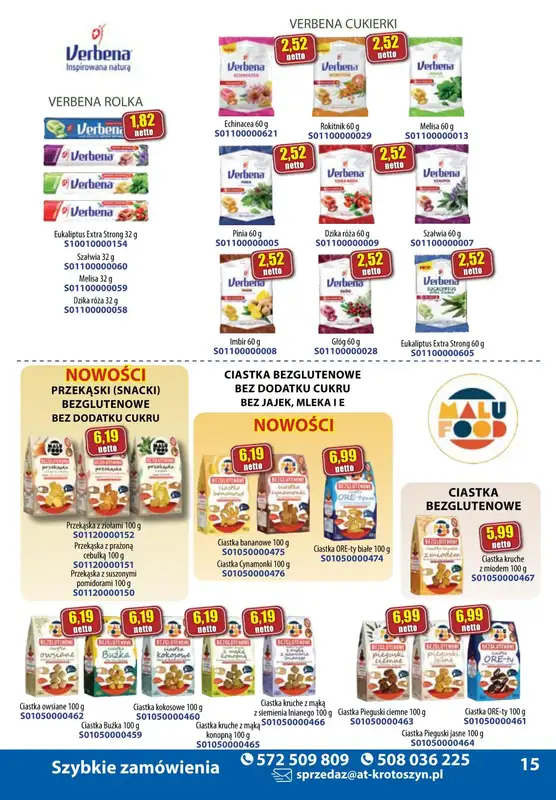 A-T - gazetka promocyjna Gazetka od środy 02.10 do poniedziałku 14.10 - strona 15