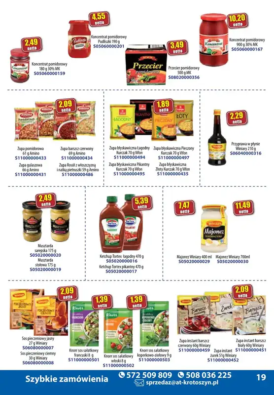 A-T - gazetka promocyjna Gazetka od środy 02.10 do poniedziałku 14.10 - strona 19