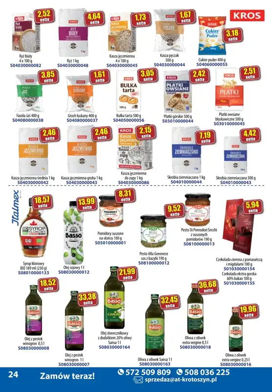 A-T - gazetka promocyjna Gazetka od środy 02.10 do poniedziałku 14.10 - strona 24