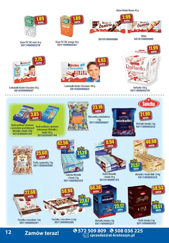 A-T - gazetka promocyjna Gazetka od środy 02.10 do poniedziałku 14.10 - strona 12