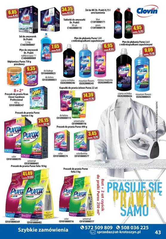 A-T - gazetka promocyjna Gazetka od czwartku 03.10 do czwartku 31.10 - strona 43