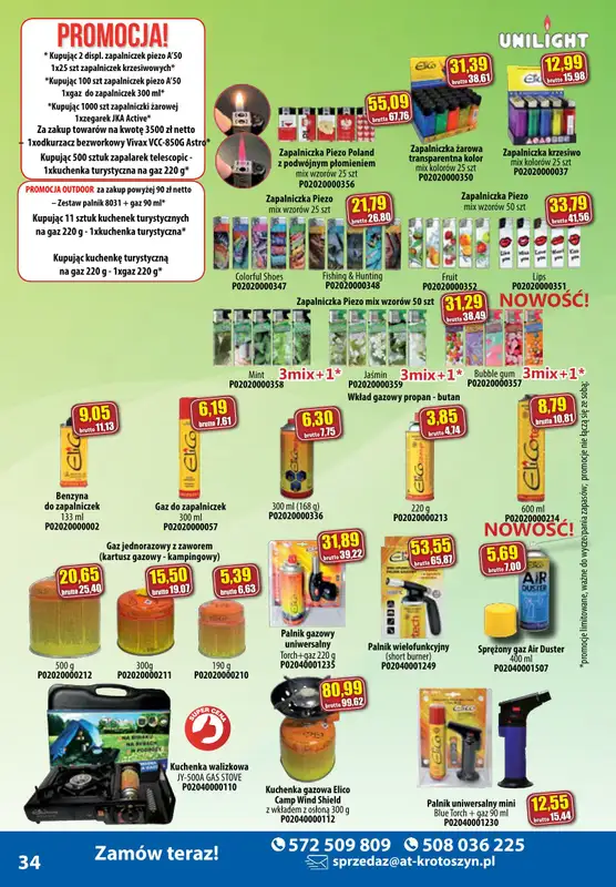 A-T - gazetka promocyjna Gazetka od czwartku 03.10 do czwartku 31.10 - strona 34