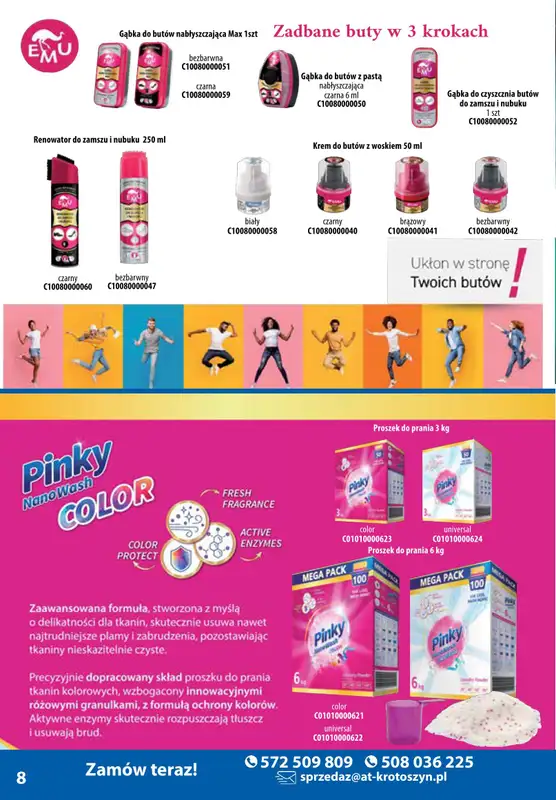 A-T - gazetka promocyjna Gazetka od czwartku 03.10 do czwartku 31.10 - strona 8