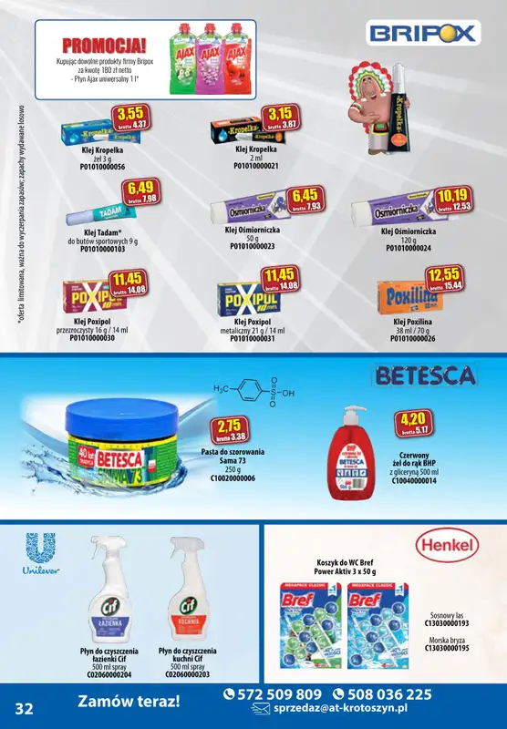 A-T - gazetka promocyjna Gazetka od czwartku 03.10 do czwartku 31.10 - strona 32