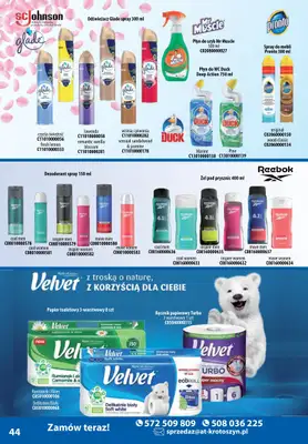 A-T - gazetka promocyjna Gazetka od czwartku 03.10 do czwartku 31.10 - strona 44