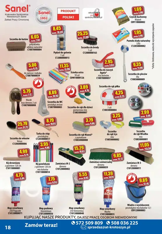 A-T - gazetka promocyjna Gazetka od czwartku 03.10 do czwartku 31.10 - strona 18