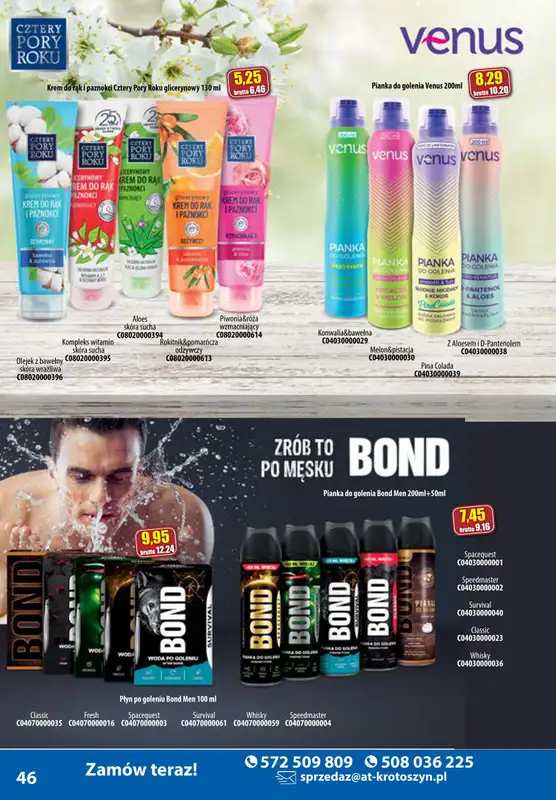 A-T - gazetka promocyjna Gazetka od czwartku 03.10 do czwartku 31.10 - strona 46