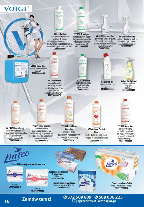 A-T - gazetka promocyjna Gazetka od czwartku 03.10 do czwartku 31.10 - strona 16