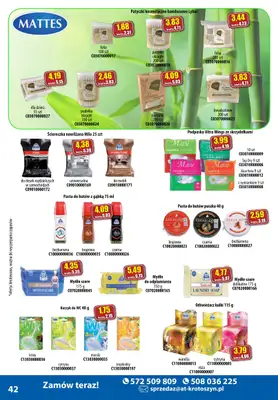 A-T - gazetka promocyjna Gazetka od czwartku 03.10 do czwartku 31.10 - strona 42