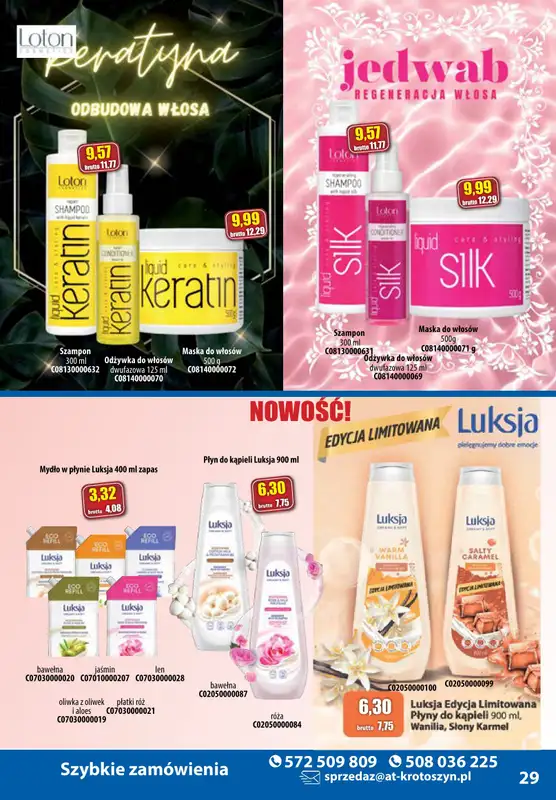 A-T - gazetka promocyjna Gazetka od czwartku 03.10 do czwartku 31.10 - strona 29