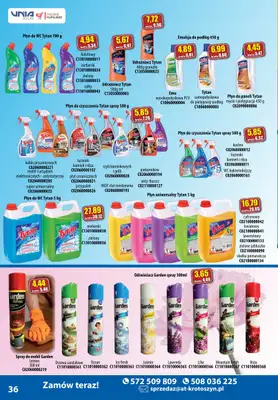 A-T - gazetka promocyjna Gazetka od czwartku 03.10 do czwartku 31.10 - strona 36