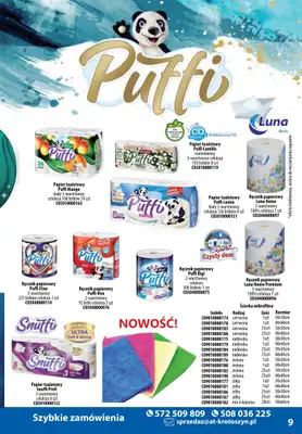 A-T - gazetka promocyjna Gazetka od czwartku 03.10 do czwartku 31.10 - strona 9