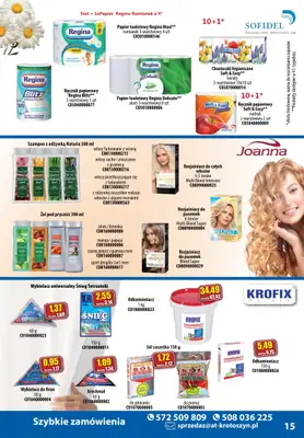 A-T - gazetka promocyjna Gazetka od czwartku 03.10 do czwartku 31.10 - strona 15