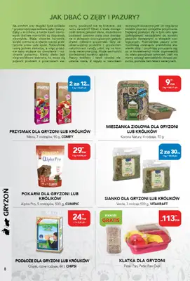 Aquael zoo - gazetka promocyjna Gazetka od czwartku 03.10 do czwartku 31.10 - strona 8