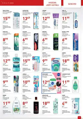 Drogerie Jawa - gazetka promocyjna Gazetka od soboty 05.10 do poniedziałku 04.11 - strona 11 Drogerie Jawa - gazetka promocyjna Gazetka od soboty 05.10 do poniedziałku 04.11 - strona 11