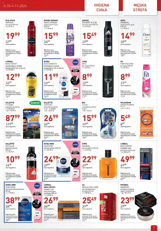 Drogerie Jawa - gazetka promocyjna Gazetka od soboty 05.10 do poniedziałku 04.11 - strona 9