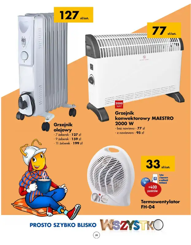 PSB Mrówka - gazetka promocyjna Gazetka od czwartku 10.10 do soboty 19.10 - strona 20