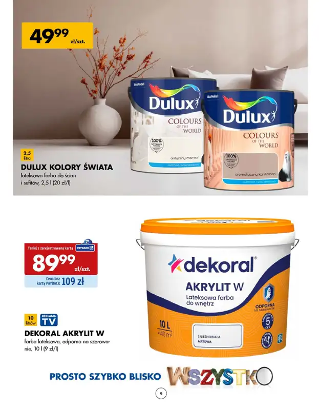 PSB Mrówka - gazetka promocyjna Gazetka od czwartku 10.10 do soboty 19.10 - strona 9